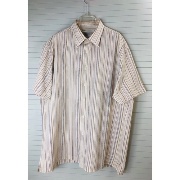 Perry Ellis Other - NWT Perry Ellis Striped Seersucker Shirt